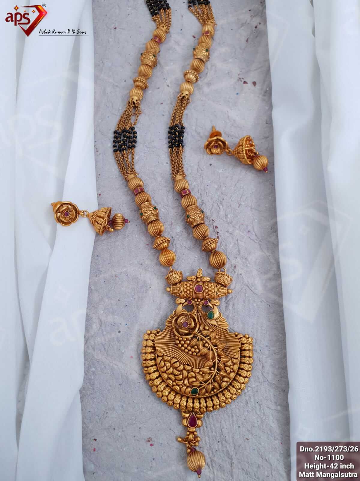 Gold Mangalsutra Designs Aps Jewellery Reselling Mangalsutra Davli